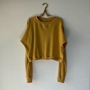 Aliya Wanek Ami Sweatshirt Ochre Size Large
